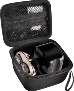 Estuche de afeitadora de cabezal eléctrico para protección de viaje caja de almacenamiento bolsa con cremallera - Imagen 1 de 6