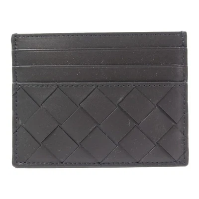 BOTTEGA VENETA BV Card Case Calfskin Leather Black 7297 - Image 1 of 4