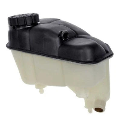 For Mercedes-Benz E350 2006-2009 Pressurized Coolant Reservoir Front Black/White Foto 1 de 4