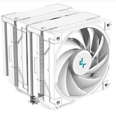 Deepcool Ak620 Wh Fan Cpu Cooler Universal Socket Dual Powerful 120Mm Fdb Pwm Wh - Image 1 of 1