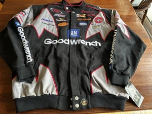 Vintage 90s NASCAR Kevin Harvick #29 Goodwrench CHASE Racing Jacket XL - Picture 1 of 3