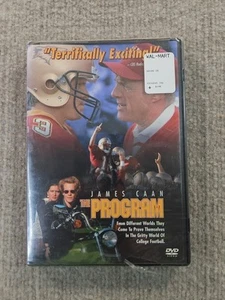 The Program (DVD) 1993 Football Movie Brand New & Sealed Widescreen Rated R - Foto 1 di 2