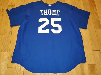 Camiseta Majestic Jim Thome Philadelphia Phillies Masculina Autêntica BP MLB Team 3XL - Imagem 1 de 4