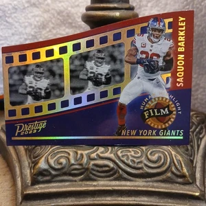 !!Sp!! 2023 Prestige Football #HH-5 Saquon Barkley Human Highlight Film Die Cut - Picture 1 of 8