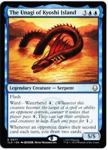 MTG The Unagi of Kyoshi Island R TLA 77 NM Normal - Picture 1 of 2