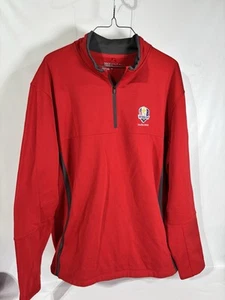 Men’s Medium Nike 1/4 Zip Pullover 2016 Ryder Cup Hazeltine Size XL - Picture 1 of 7