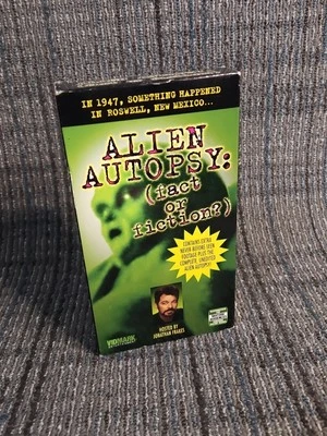 Alien Autopsy: Fact or Fiction VHS 1999 Vidmark  - Image 1 of 4