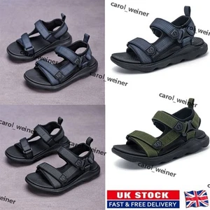 Boys Girls Childrens Kids Summer Beach Casual Walking Sports Sandals Shoes Size - Picture 1 of 27