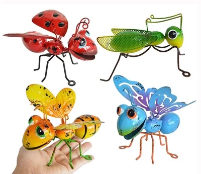 GIFTME 5 Metal Garden Sculptures Statues Yard Art Decoration,Set of 4 Garden ... - Imagem 1 de 4