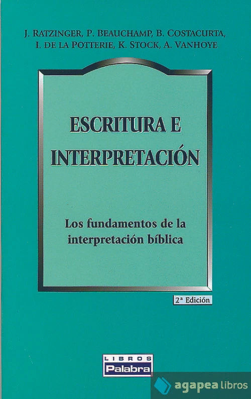 Escritura e interpretación. NUEVO. ENVÍO URGENTE (Librería Agapea) - Imagen 1 de 1
