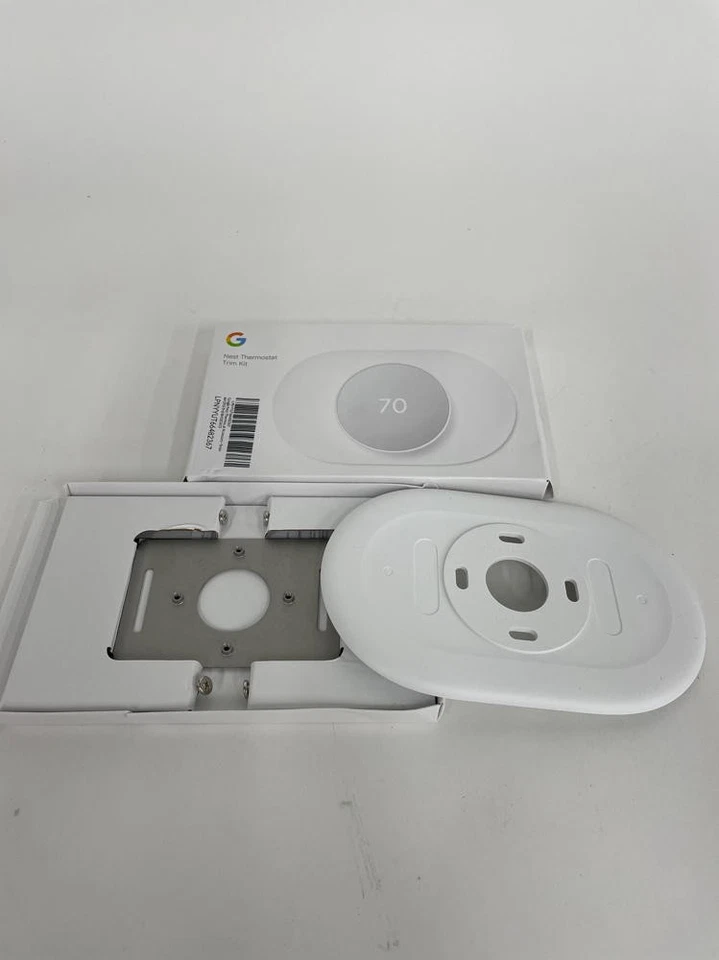 Google Nest Thermostat Trim Kit - -Thermostat Accessory - Snow - Image 1 of 4