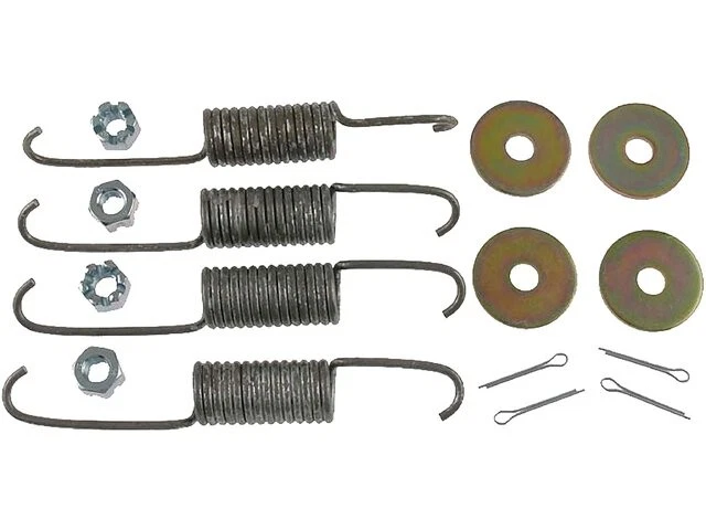 Kit de herrajes de freno de tambor delantero 36VZDC79 para FRR NR 1988 1989 1990 1991 1992 1993 Foto 1 de 1