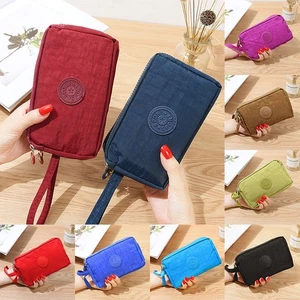 Coin Purse Women's  Wallet Purse Plus Size Three- Zipper Phone Bag Case GIFT - Picture 1 of 19