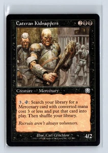 (2x) CATERAN KIDNAPPERS – MTG Magic the Gathering Card – Mercadian Masques - Picture 1 of 6