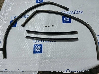  1964 1965 GTO Cutlass Skylark 2 door post  rear window Channels Quarter LEMANS - Image 1 of 4