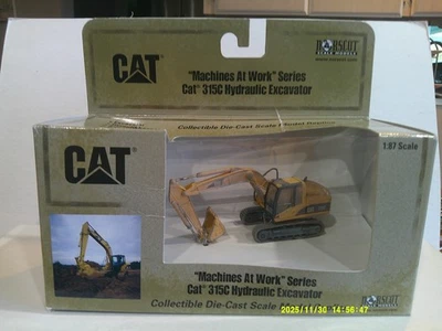 Excavadora hidráulica Norscot CAT 315C 1:87 aspecto sucio en muy buen estado buena caja Foto 1 de 4
