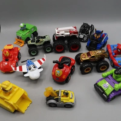Lote de Carreras Coche Monster Truck Marvel Paw Patrol ATV vtech Juguete Foto 1 de 4