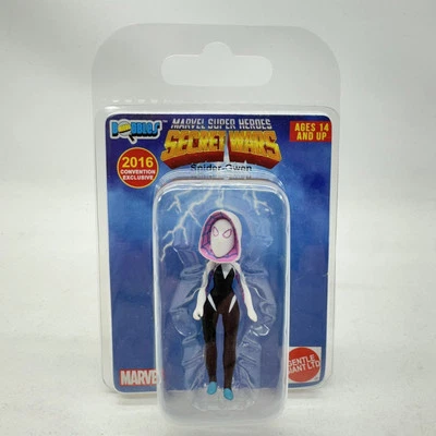 SDCC 2016 Gentle Giant Exclusivo Spider Gwen Secret Wars Micro Bobble Marvel Foto 1 de 2