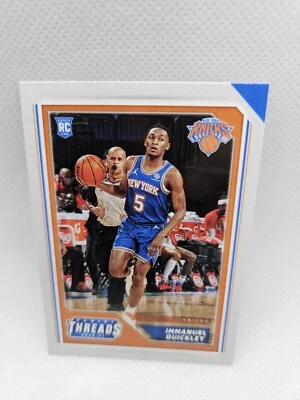 2020-21 Panini Chronicles Threads Immanuel Quickley #100 Rookie RC - Image 1 of 2