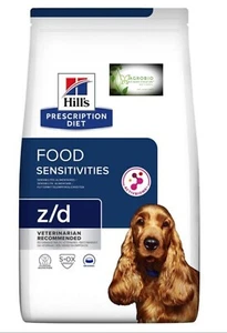 Z/D HILL'S PRESCRIPTION DIET FOOD SENSITIVITIES 10 KG SECCO CANE - Foto 1 di 1