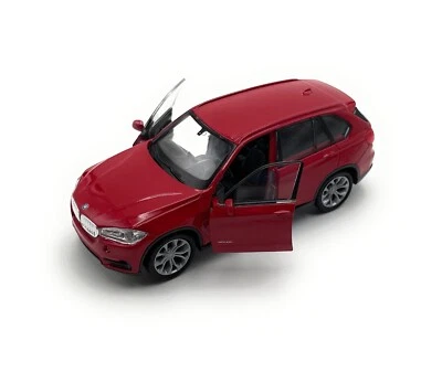 Modellino Auto BMW X5 SUV 1:3 4-39 Rosso Miniatura Veicolo - Immagine 1 di 4