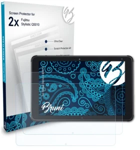 Bruni 2x Protective Film for Fujitsu Stylistic Q5010 Screen Protector - Picture 1 of 8