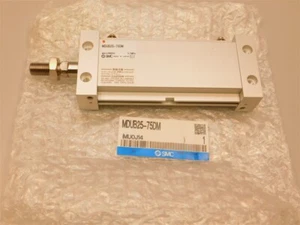 SMC MDUB25-75DM Compact, Piastra Cilindro Pneumatico Doppio Azione Corsa 75mm - Foto 1 di 1