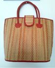 New fashionable Ladies Straw Handbag Tote Shoulder Market Bag Women Handmade bag