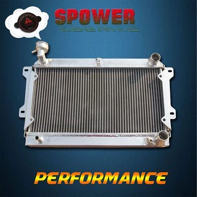 Aluminum Radiator For Mazda RX3 RX4 RX5 RX7 Serives 1 2 3 12A 13B 75-86 MT 2Row - image 1 of 4