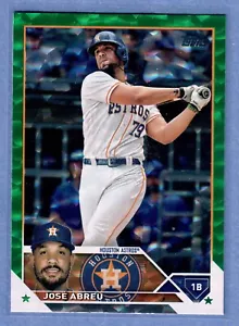 2023 Topps Series 2 José Abreu lámina verde #/499 Astros SP - Imagen 1 de 2