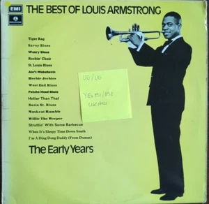 Louis Armstrong The Best Of Louis Armstrong Vinyl Record VG/VG PMC7136 1971 - Picture 1 of 2