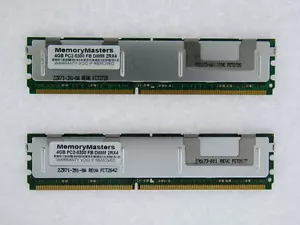 NOT for PC! 8GB 2x4GB PC2-5300 ECC FBDIMM for Intel S5000VSA Motherboard TESTED - Picture 1 of 4