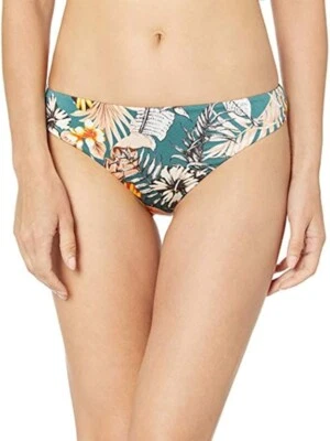 Parte inferior de pantalón hipster estándar ceñido trasero Bikini Lab X1036, verde azulado oscuro, talla M Foto 1 de 3