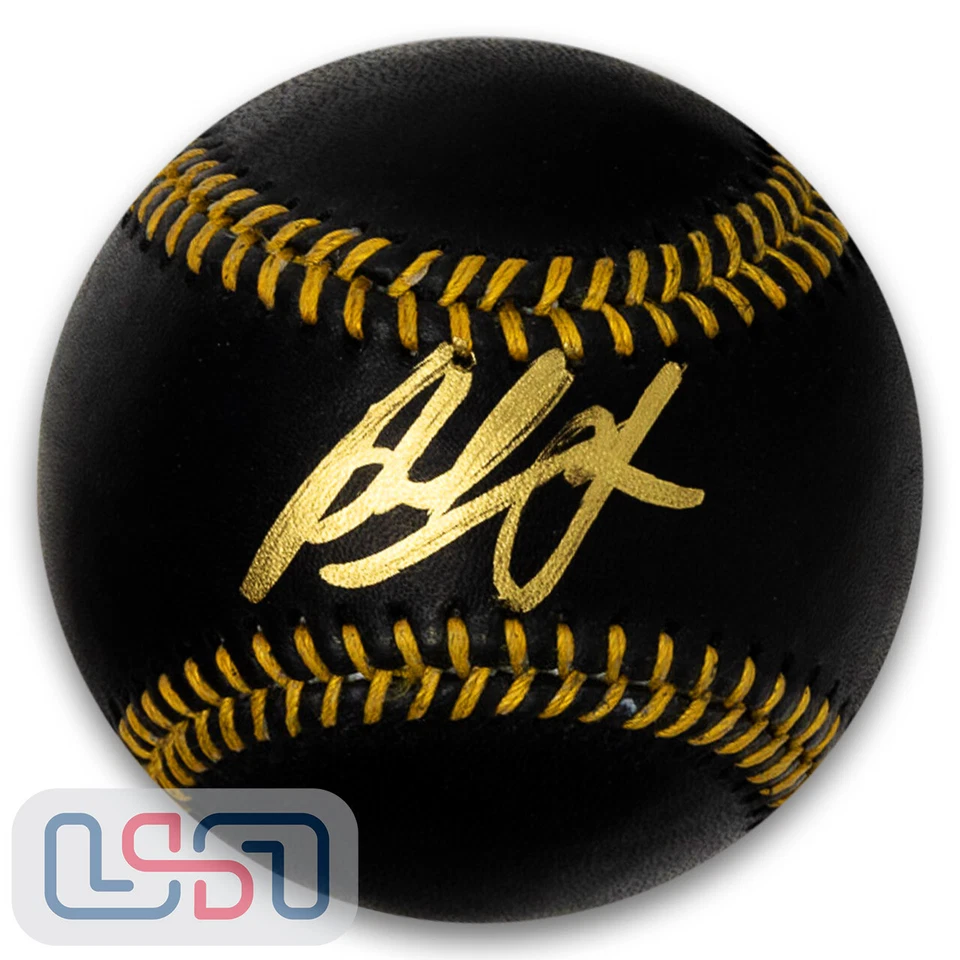 Paul Skenes Pirates Signed Rawlings Black Major League Baseball MLB AUTH - Image 1 of 2