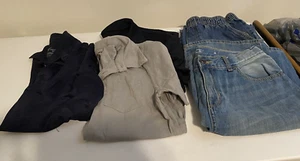 Lot Of Boys Clothes of 5 Size 14/16 XL shorts & polo shirts- Old Navy - Picture 1 of 11