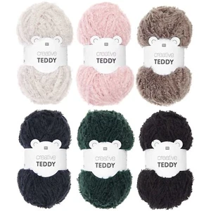 RICO CREATIVE TEDDY Strickgarn - Bild 1 von 36