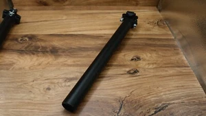2018 NOS / VGC black aluminium plain seatpost for MTB 31.9 mm - Picture 1 of 10