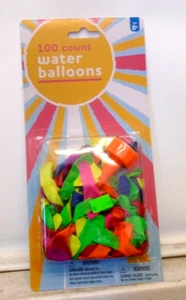 100 Count Water Balloons Refill Includes Faucet Fillers - Picture 1 of 1
