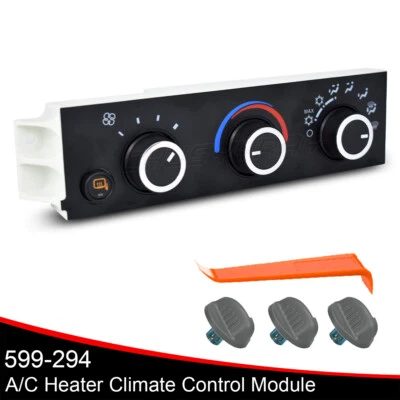 Módulo de control de clima de calefacción de aire acondicionado 599-294 para Chevrolet Express Cargo 2009-2023 Foto 1 de 4