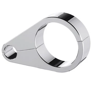 Abrazadera de línea de freno de cable de acelerador de embrague de 1-1/8" para manillar Harley de 1,125 pulgadas - Imagen 1 de 7