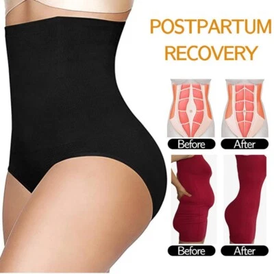 FIRM TUMMY CONTROL HIGH WAISTED BODY SHAPER SLIMMING PANTS KNICKERS BEAUFORME UK