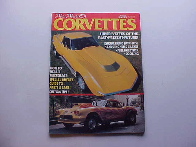 1975 edition "Wild World of Chevrolet CORVETTE's"-all Stock, Custom, Performance Foto 1 de 1