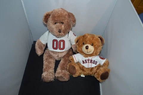Houston Texans Plush Bear 14 & 9" Astros bear B6 Plush Cover