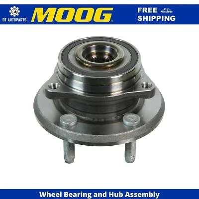 Conjunto de cojinete de rueda y buje delantero MOOG 2011 2012 para Dodge Durango 2011-2023 Foto 1 de 4