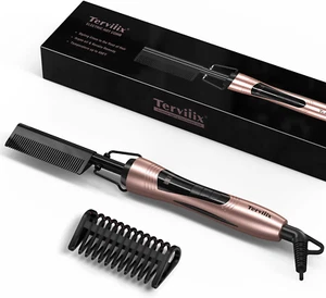 Electric Hot Comb for Lace Front Wigs, Pressing Combs for Black Women Hair, Anti - Picture 1 of 14