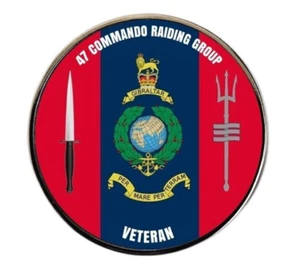 47 Commando (Raiding Group) Royal Marines Veteran domed Lapel pin Badge 25mm - Picture 1 of 2