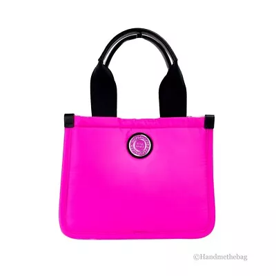 Bolso de Mano Marc Jacobs Pequeño Neón Fucsia Nylon Tela Convertible Cartera Foto 1 de 4