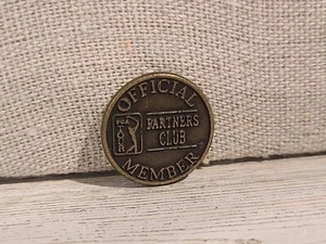 Official PGA Tour Partners Club Member Token Coin Golf - Picture 1 of 11