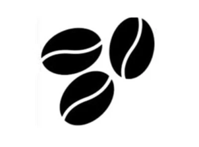 HANDY STAMPS Coffee Beans Loyalty Card Stamp - 11mm x 11mm