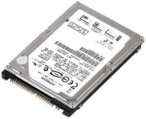 Hard Drive Hitachi Travelstar 4K120 HTS421280H9AT00 80GB 4200RPM 8MB ATA 2.5'' - Picture 1 of 3